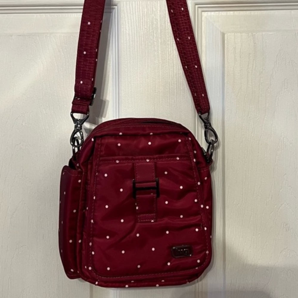 Lug Can Can crossbody cranberry